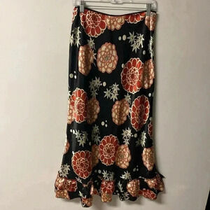 Women's Skirt Jonathan Martin Vintage Large Women's Maxi Colorful Skirt